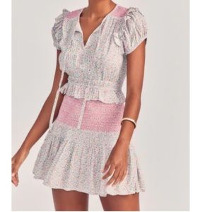 LoveShackFancy Toto Mini Dress
